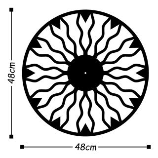 Metal Duvar Dekorları Watch-021-A