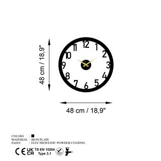 Watch-83 Metal Duvar Dekorları Watch-083