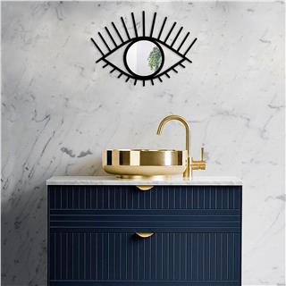 Metal Duvar Dekorları Pütürlü Siyah Wm-011