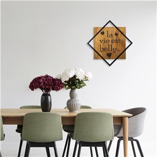 Metal Ahşap Duvar Panoları Wt-001