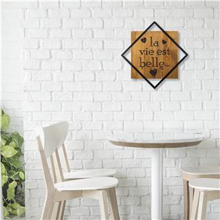 Metal Ahşap Duvar Panoları Wt-001
