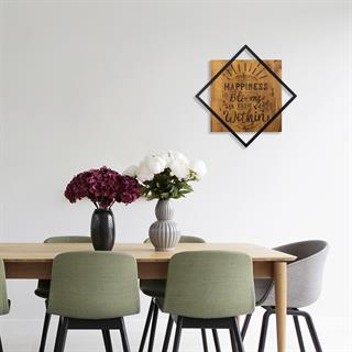 Metal Ahşap Duvar Panoları Wt-013