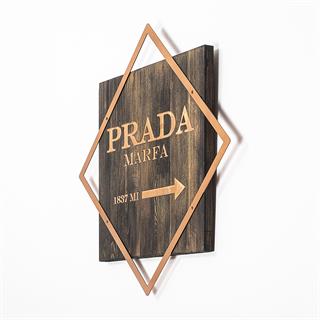 Wt-018-Copper Metal Ahşap Duvar Panoları Wt-018-B