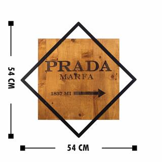 Metal Ahşap Duvar Panoları Wt-018