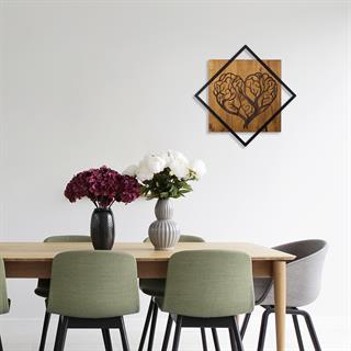 Metal Ahşap Duvar Panoları Wt-023