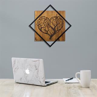 Metal Ahşap Duvar Panoları Wt-023