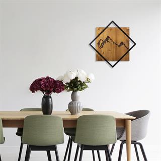 Metal Ahşap Duvar Panoları Wt-029