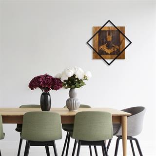 Metal Ahşap Duvar Panoları Wt-035