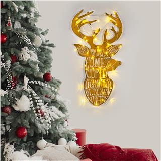 Xmas-003-A Duvar Aydınlatması Gold Model-Xmas-003-A