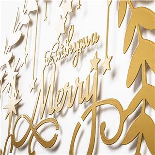 Xmas-010-A Duvar Aydınlatması Gold Model-Xmas-010-A