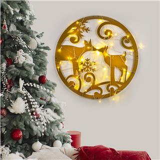 Xmas-029-A Duvar Aydınlatması Gold Model-Xmas-029-A