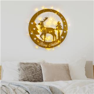Duvar Aydınlatması Gold Xmas-032-A
