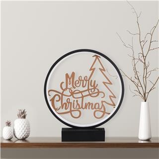Masa Aydınlatması Pütürlü Siyah Bakır Boya Xmas-034