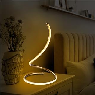 LedLi Masa Lambası Parlak Gold Yay-13287
