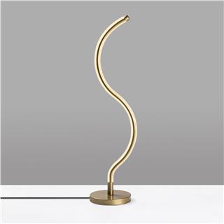 LedLi Masa Lambası Parlak Gold Yılan-13277