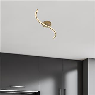 LedLi Avize Parlak Gold Yılan-13279