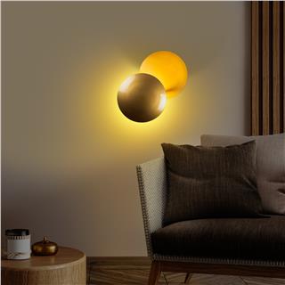 LedLi Ambiyans Aplik Parlak Gold Yosma-13642