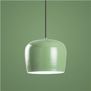 Metal Sıvama Tekli Sarkıt Yeşil Beyaz Yozgat-N-1409-Mıntgreen