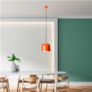 Metal Sıvama Tekli Sarkıt Turuncu Beyaz Yozgat-N-1409-Orange