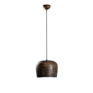 Metal Sıvama Tekli Sarkıt Vintage Silver Yozgat-N-1409-Retro