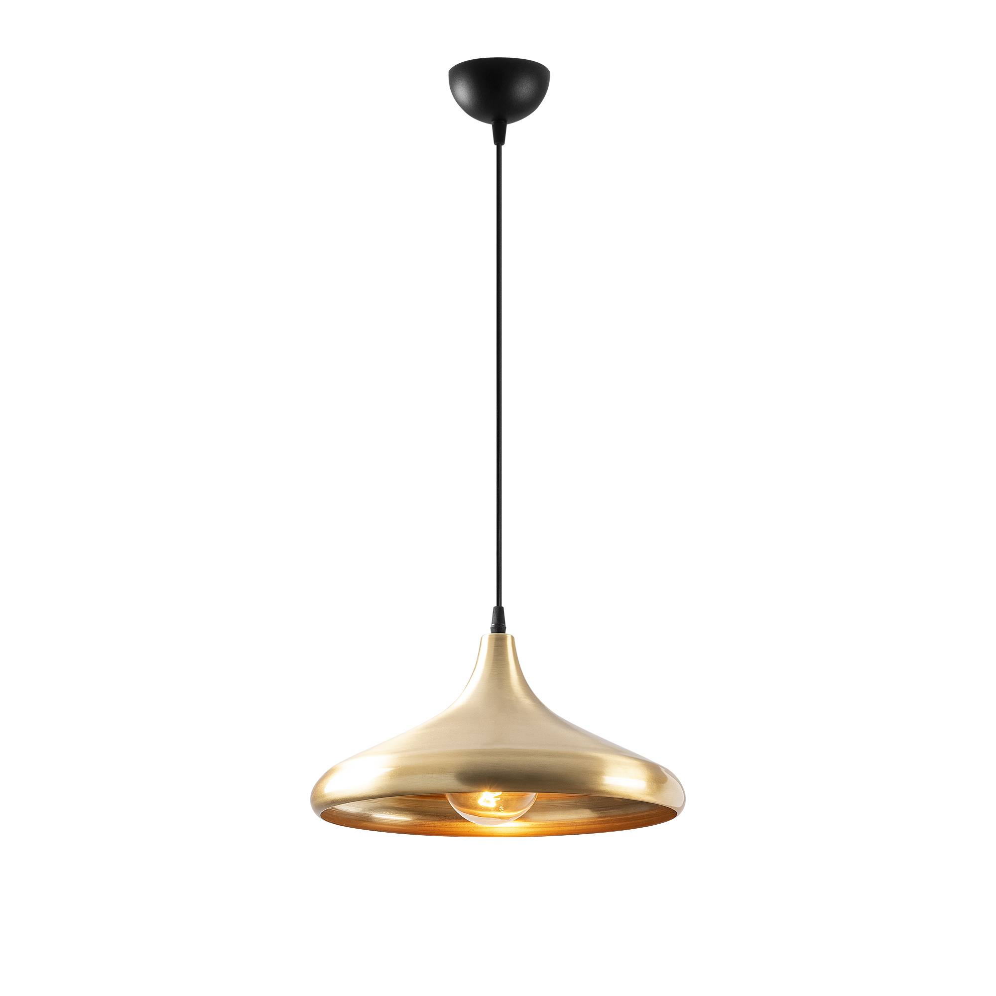 Metal Sıvama Tekli Sarkıt Parlak Gold Eysan-Nus-2651