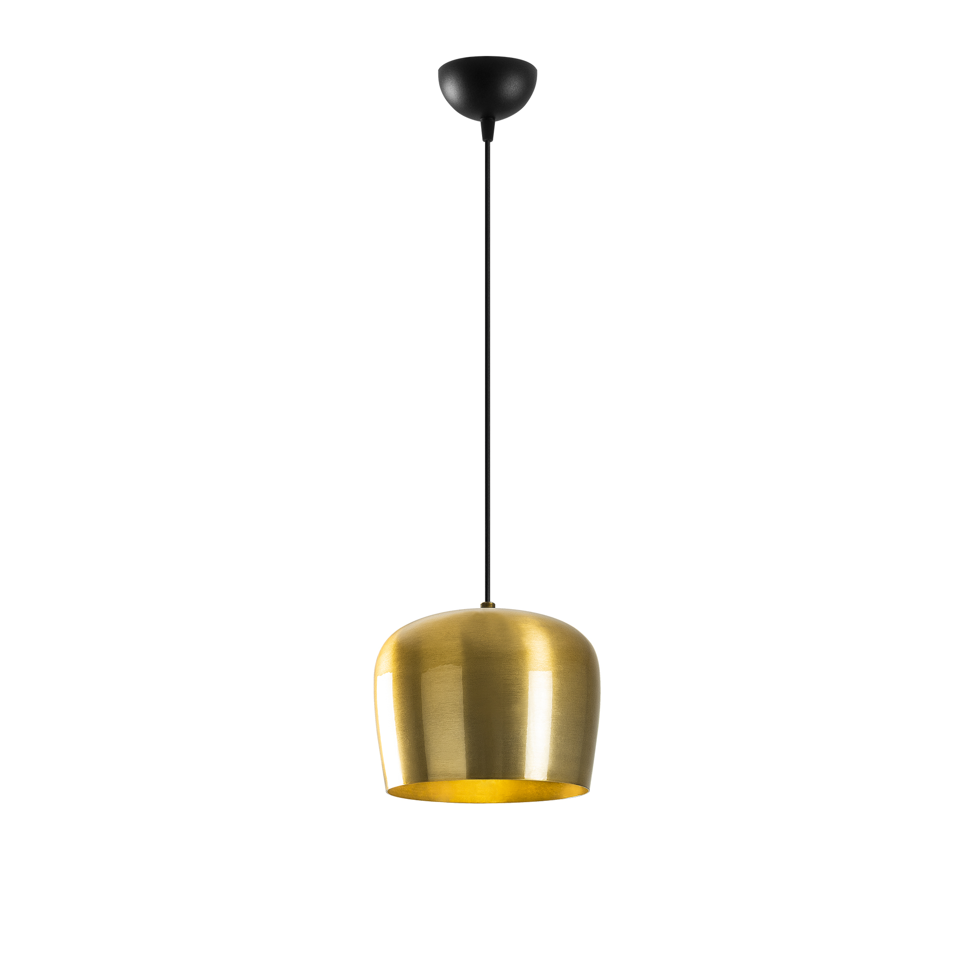 Metal Sıvama Tekli Sarkıt Parlak Gold Bırol-Nus-2708