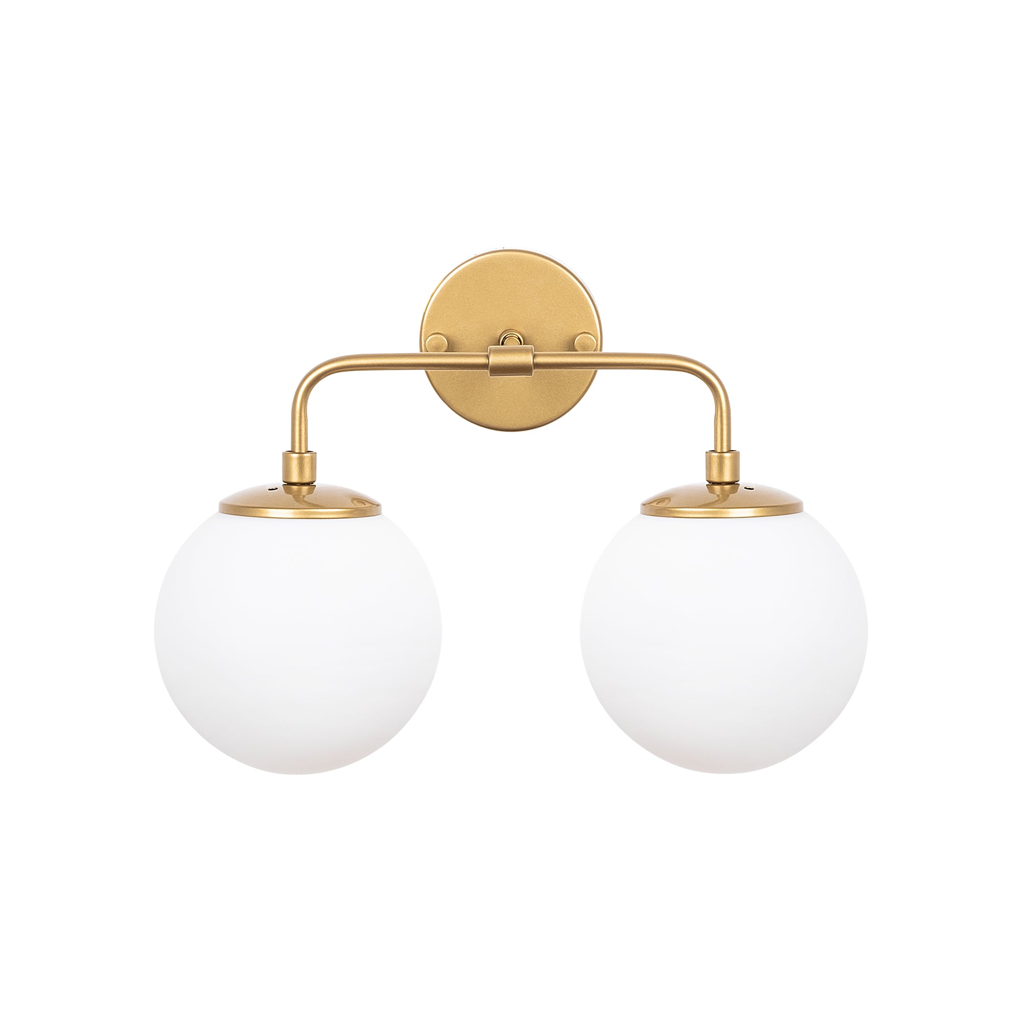 Camlı 2'Li Aplik Parlak Gold Horn-12210