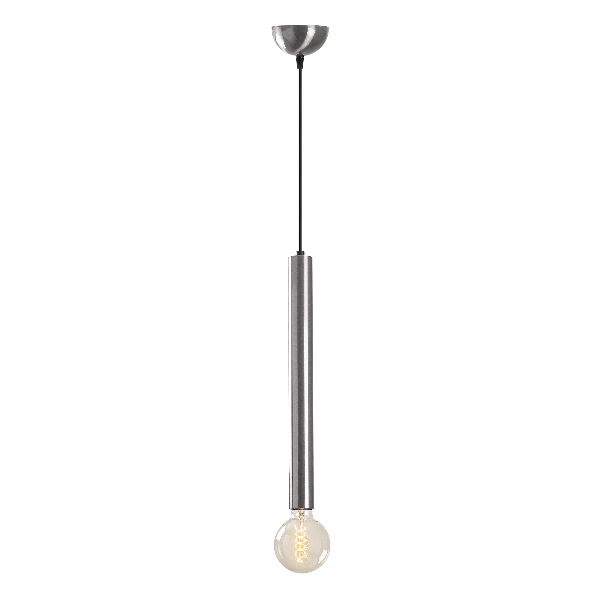 Metal Boru Tekli Sarkıt Parlak Krom Tempo-43-Nus-2071