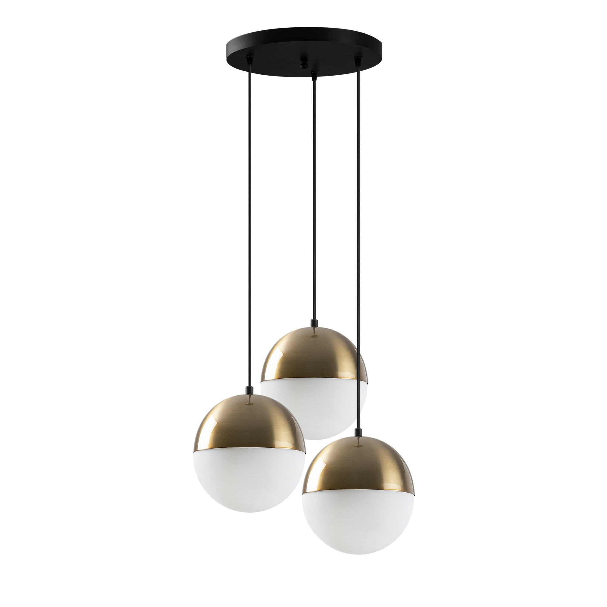 Camlı 3'Lü Tepsi Sarkıt Eskitme Bastos-Nus-6151