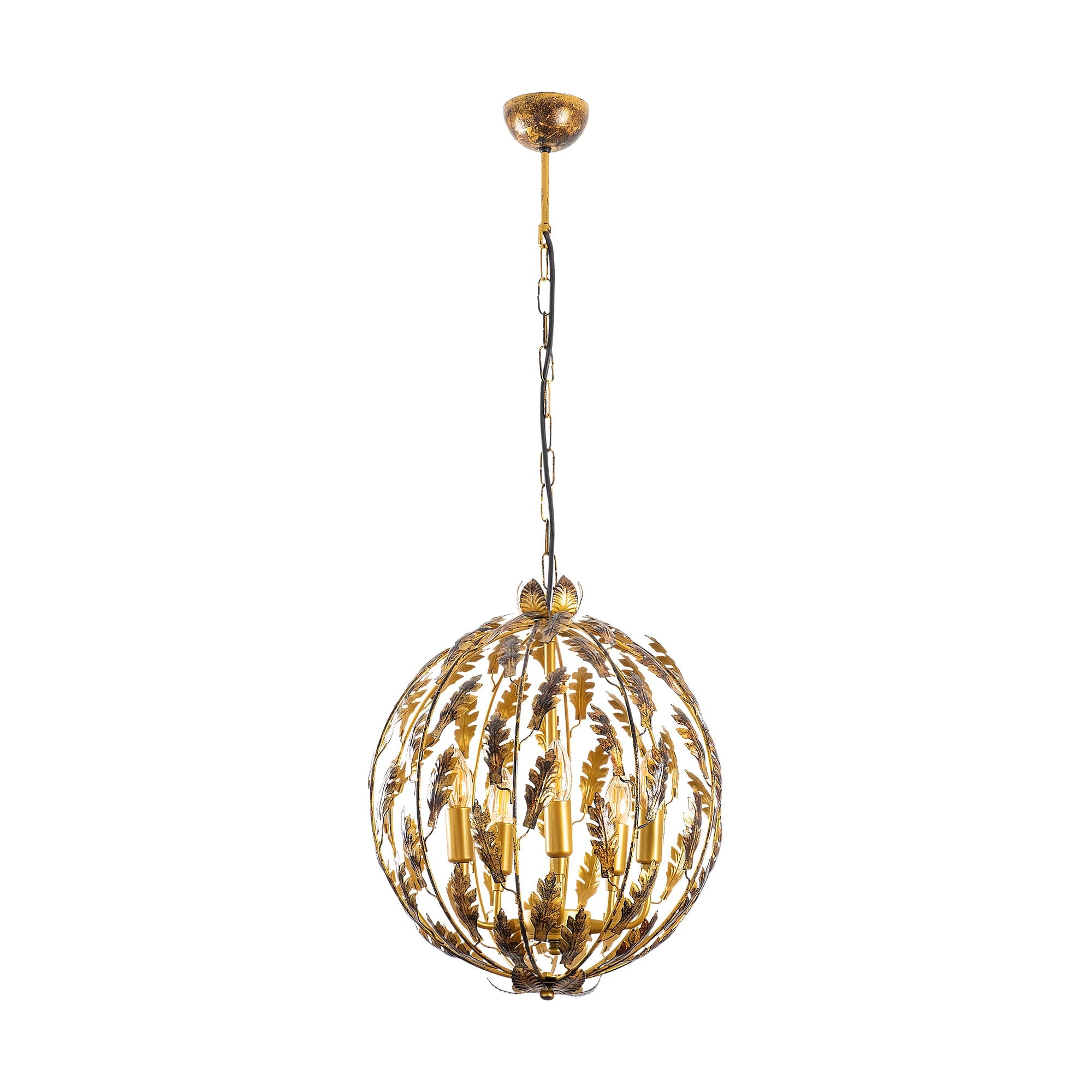 Tel 5'Li Avize Vintage Endustrıyel-11055