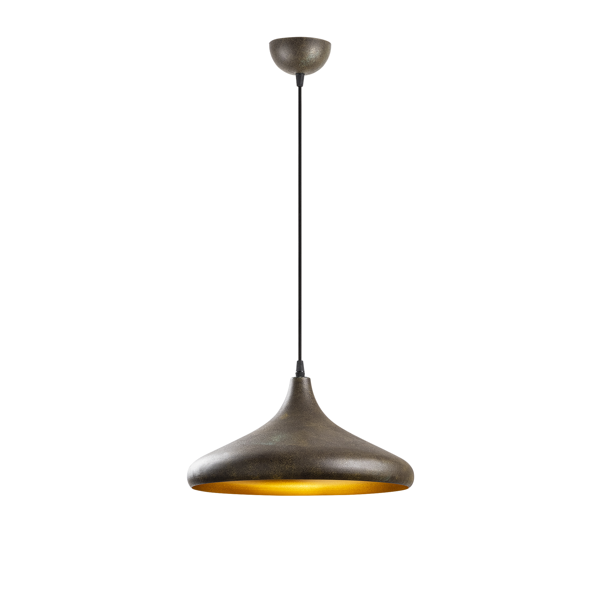 Metal Sıvama Tekli Sarkıt Vintage Gold Barek-11544