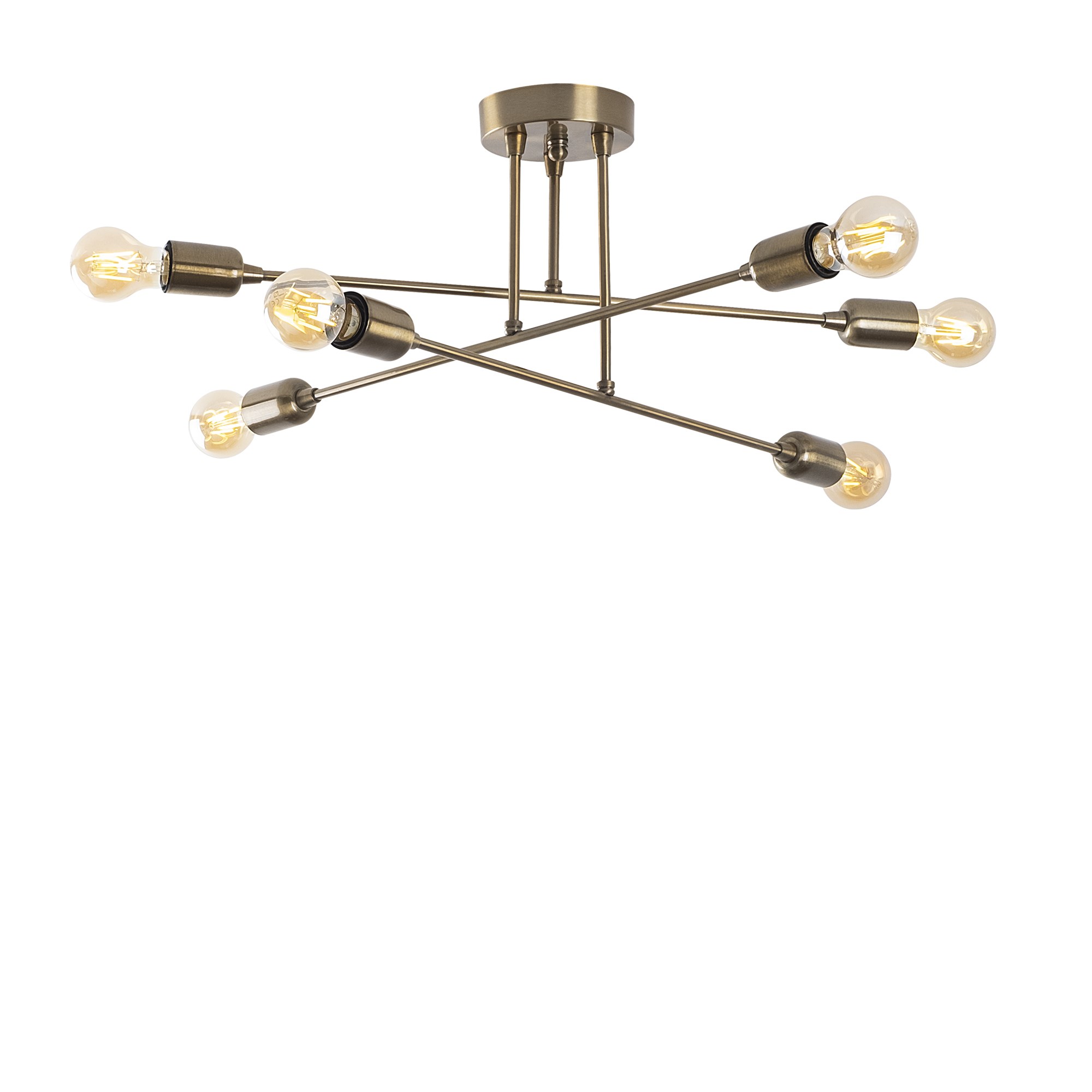Rustik 6'Lı Plafönyer Eskitme Fleur-Nua-1504