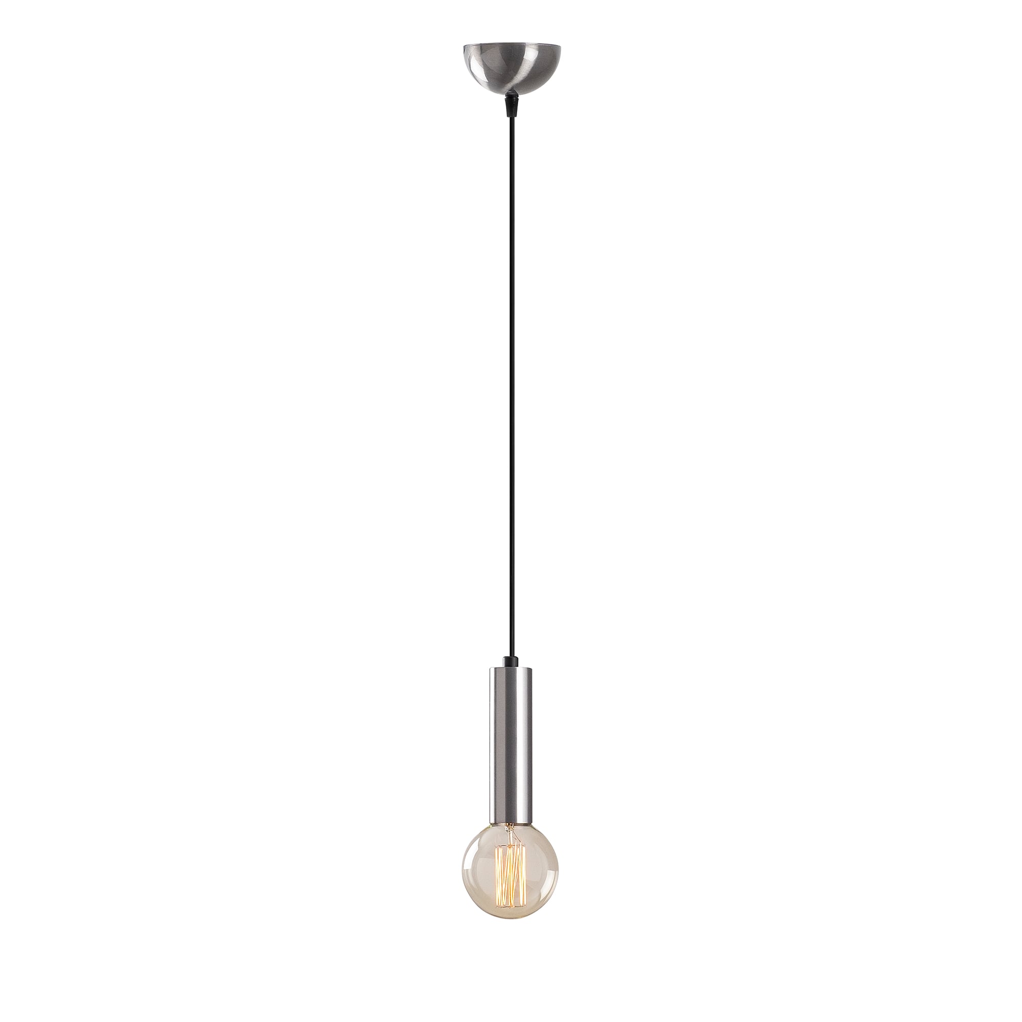 Metal Boru Tekli Sarkıt Parlak Krom Tempo-15-Nus-2082