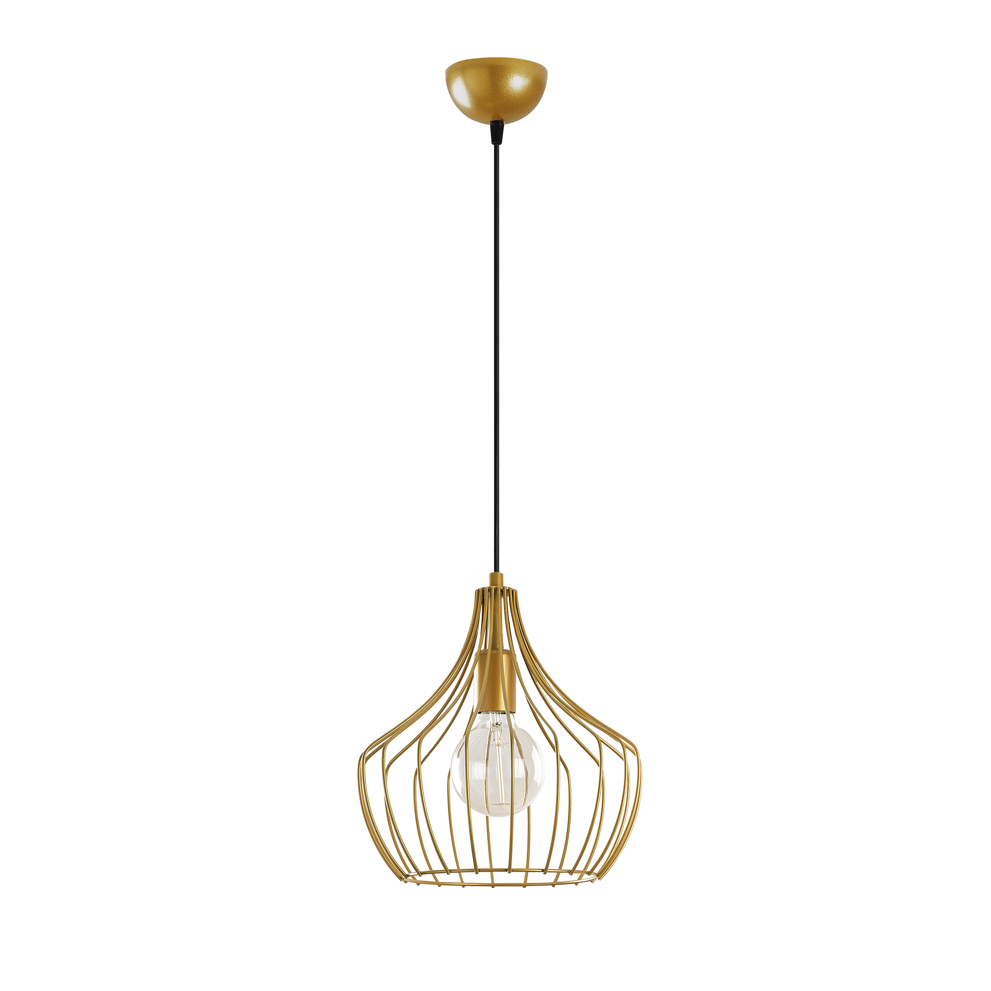 Tel Tekli Sarkıt Mat Gold Teltom-N-1279