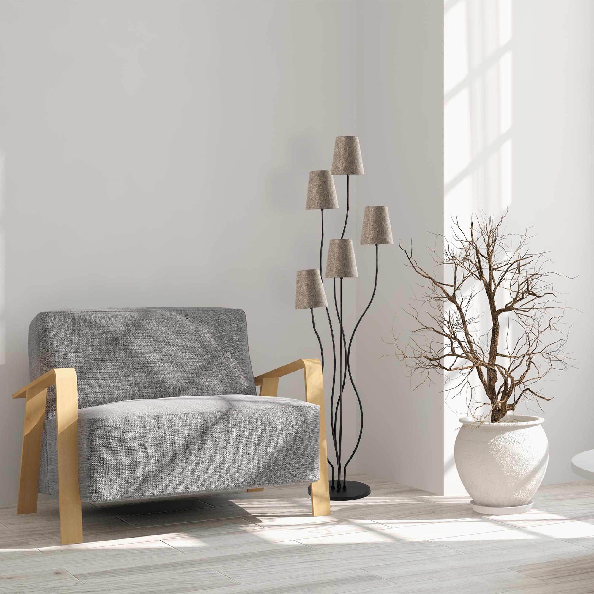 BONIBON-13236, ABAJUR BAŞLIKLI 5'Lİ LAMBADER 