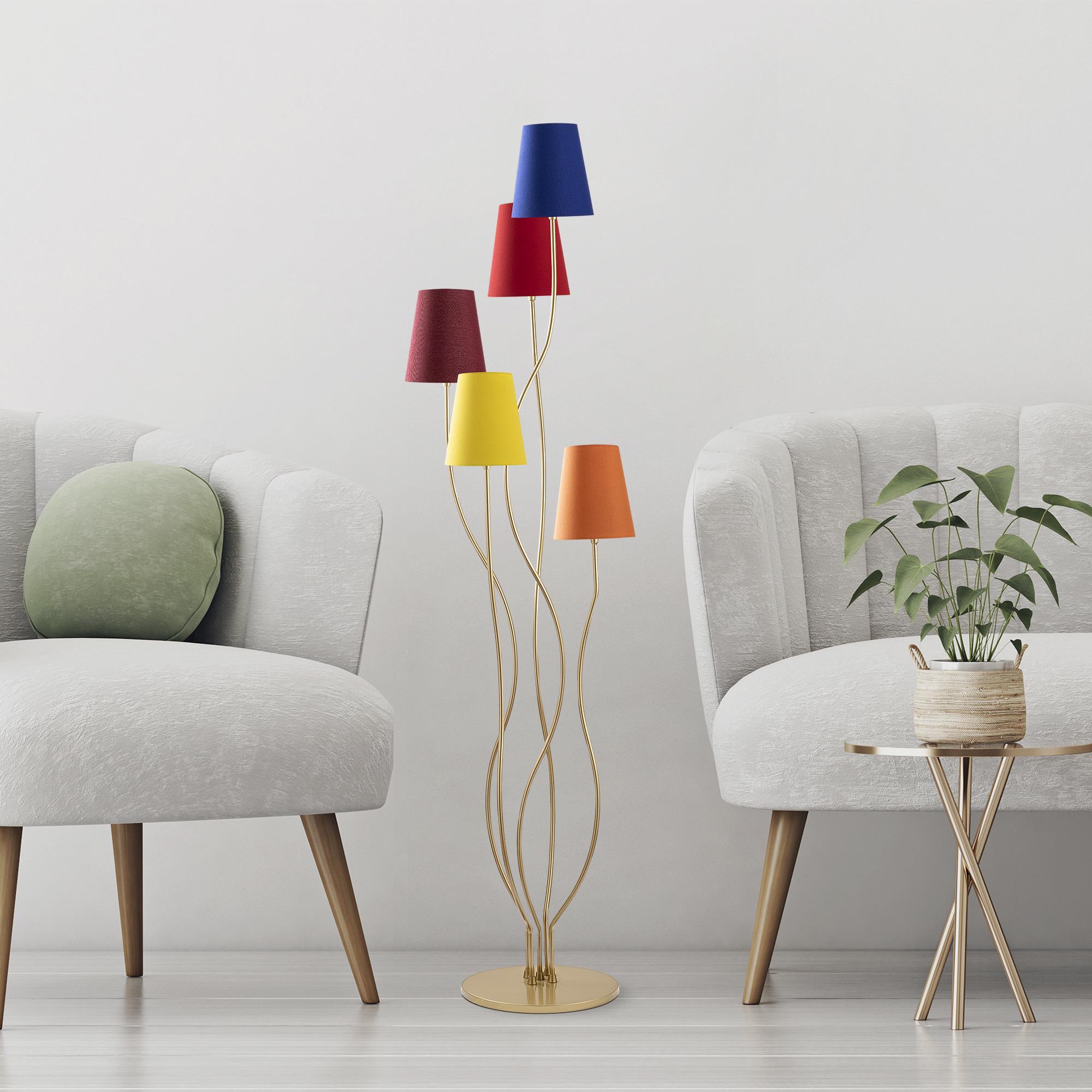BONIBON-13238, ABAJUR BAŞLIKLI 5'Lİ LAMBADER 
