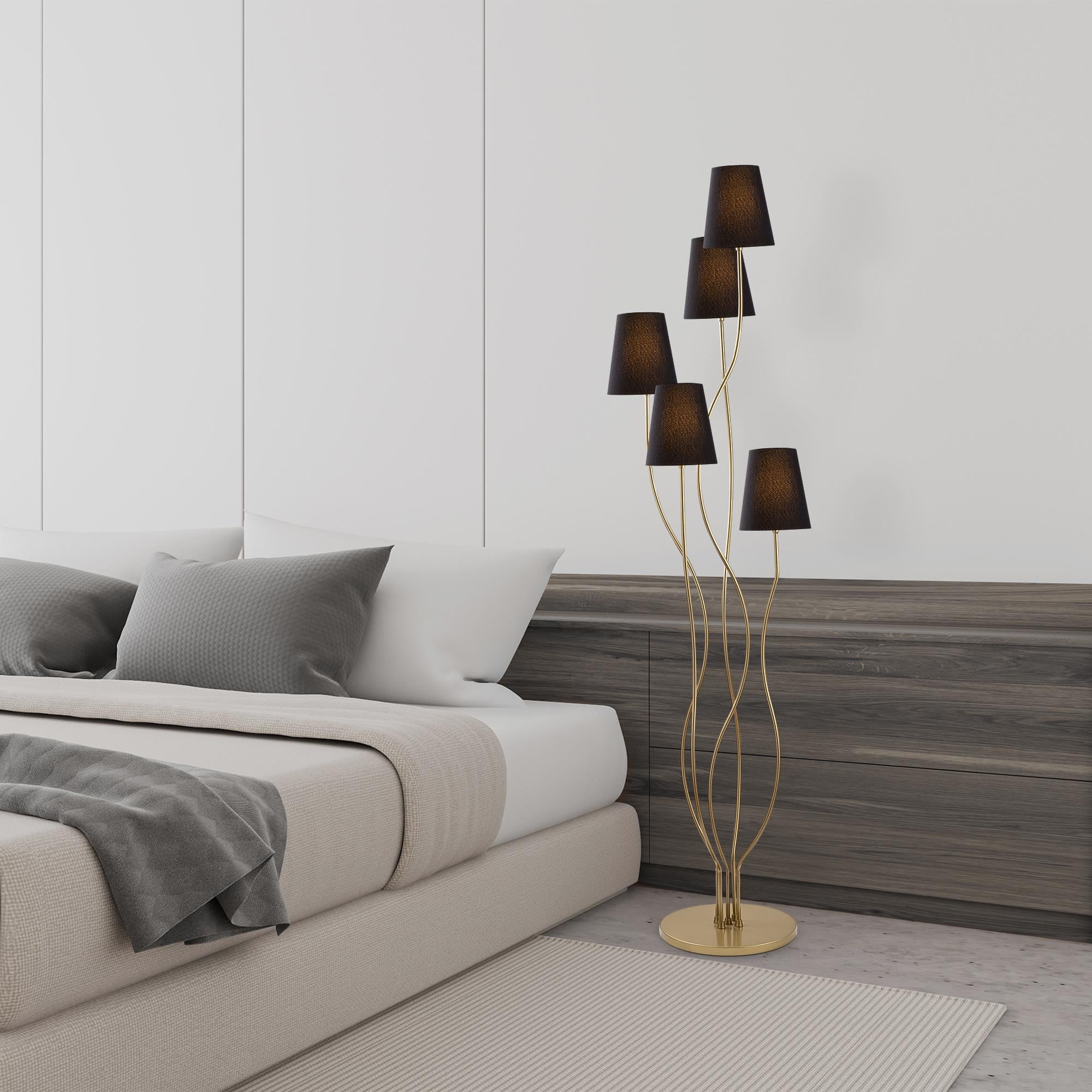 BONIBON-13242, ABAJUR BAŞLIKLI 5'Lİ LAMBADER 