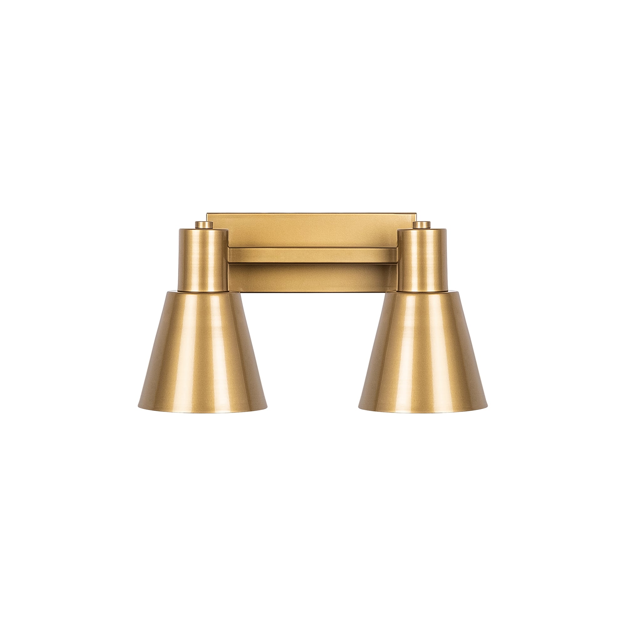 Metal Sıvama 2'Li Aplik Parlak Gold Funnel-13093