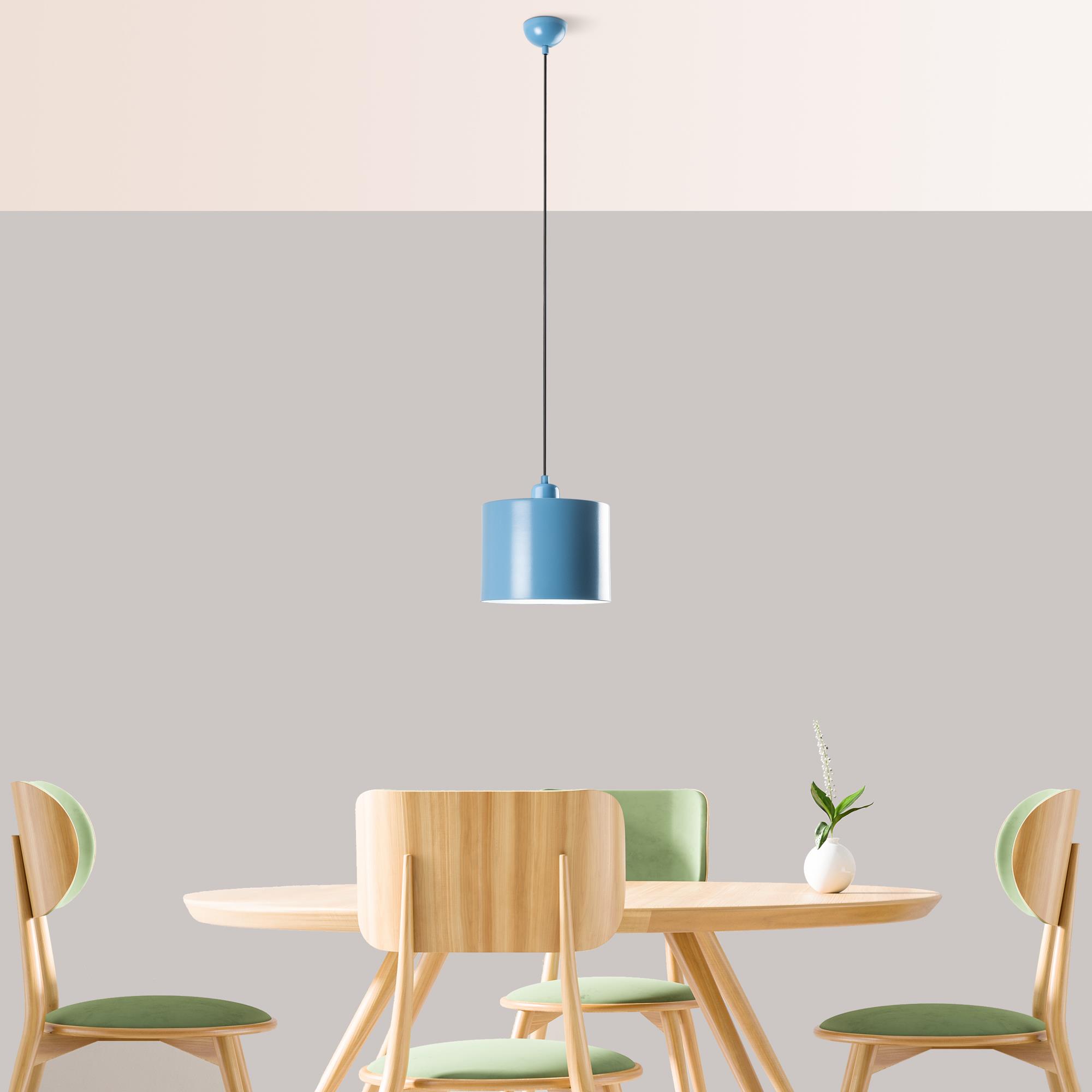 DUZ-195LIGHTBLUE-1, METAL SIVAMA TEKLİ SARKIT