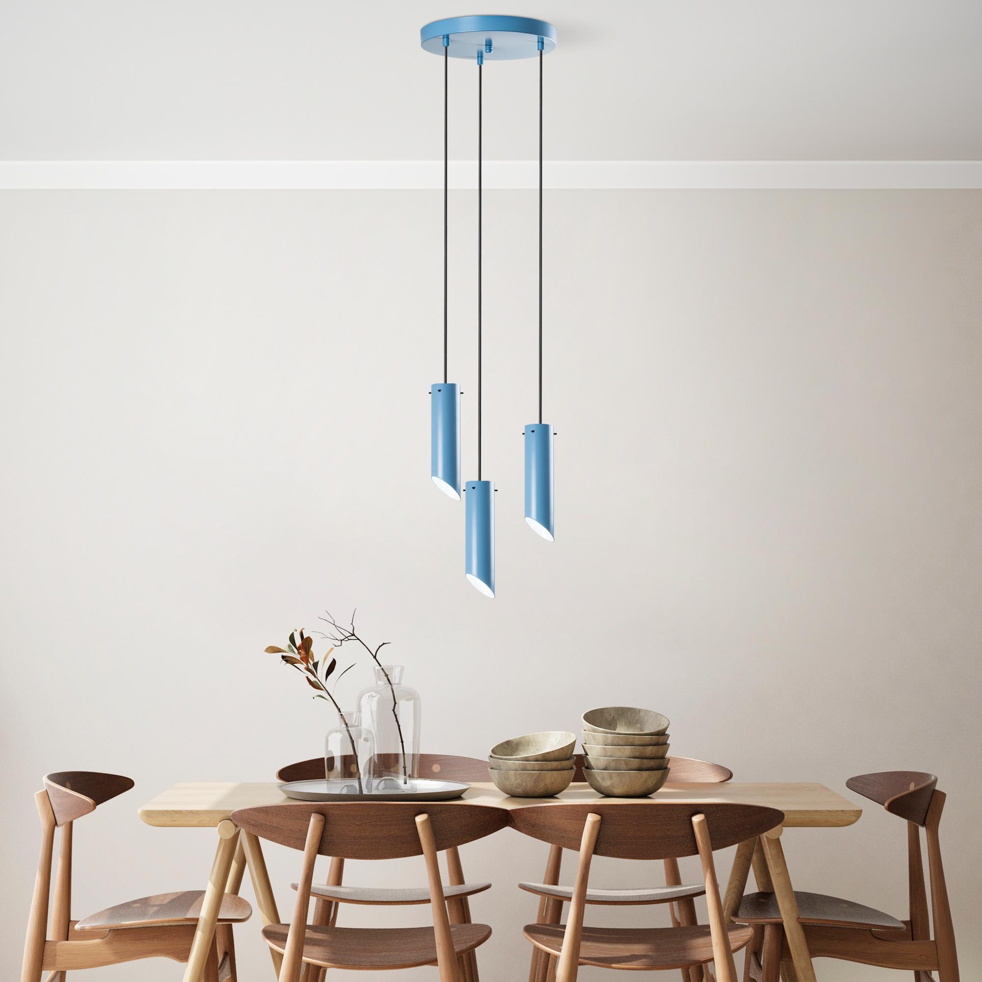 KESIK-6916-LIGHTBLUE, METAL SIVAMA 3'LÜ TEPSİ SARKIT