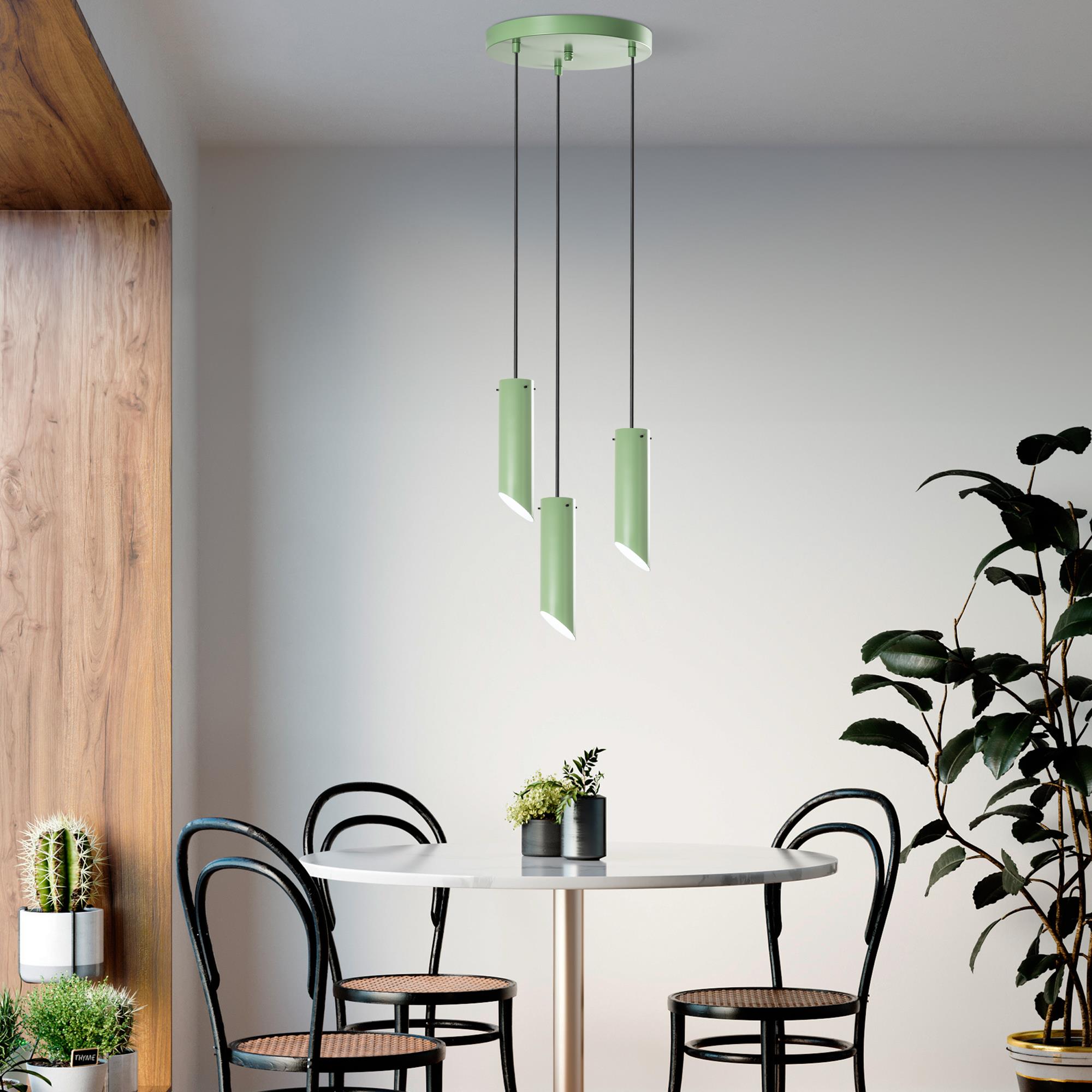 KESIK-6916-MINTGREEN, METAL SIVAMA 3'LÜ TEPSİ SARKIT