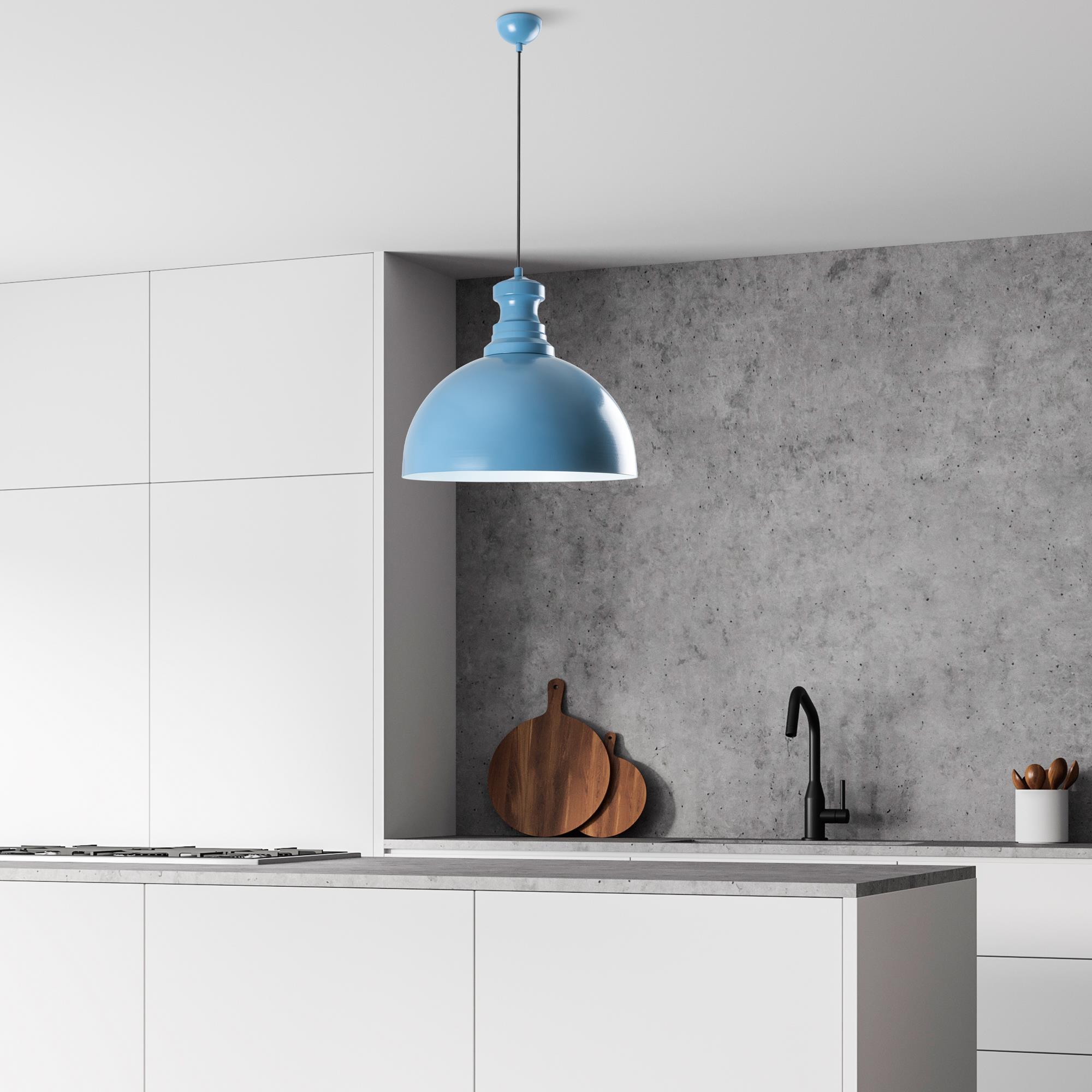 KURE-40-228-LIGHTBLUE, METAL SIVAMA TEKLİ SARKIT