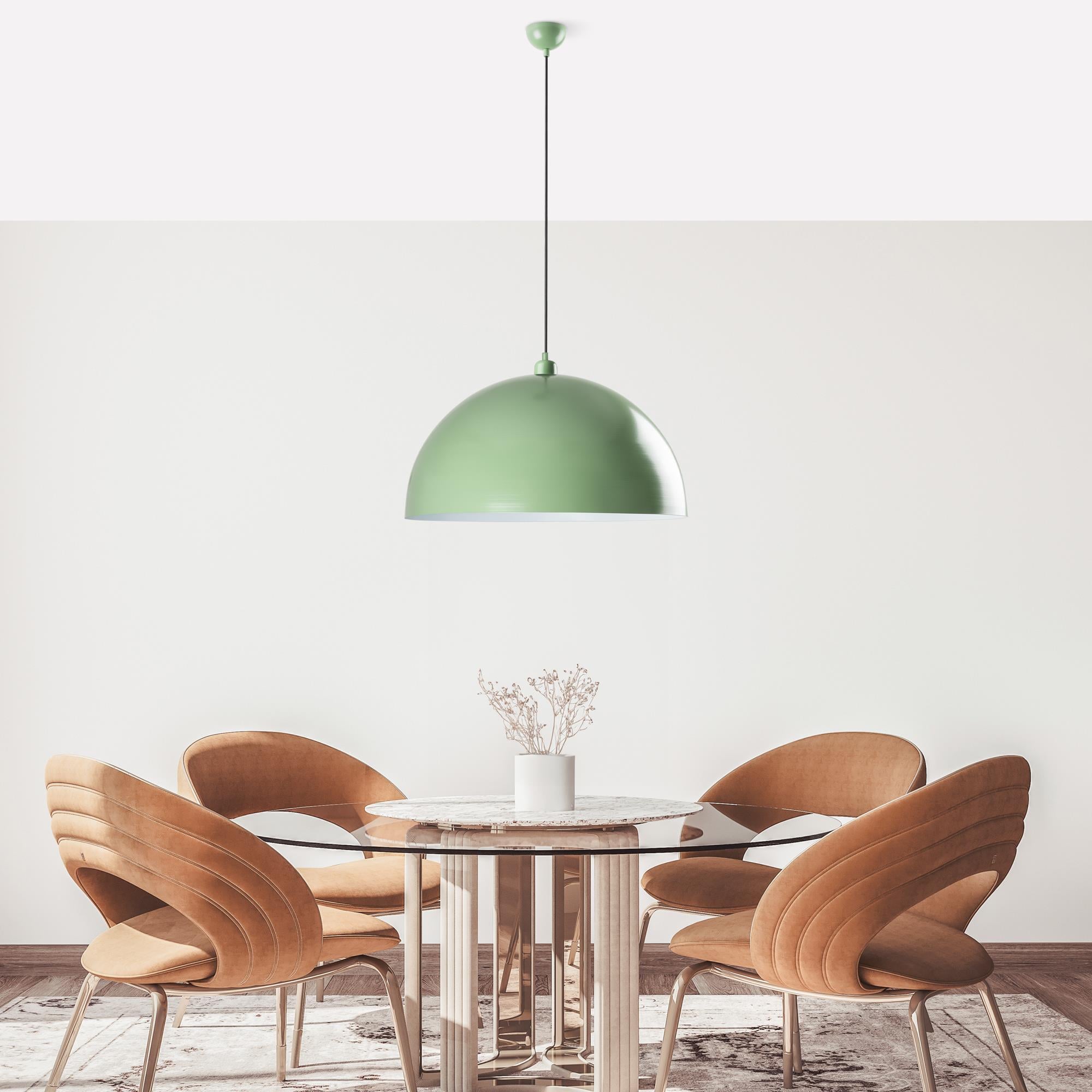 KURE-60-236-MINTGREEN, METAL SIVAMA TEKLİ SARKIT