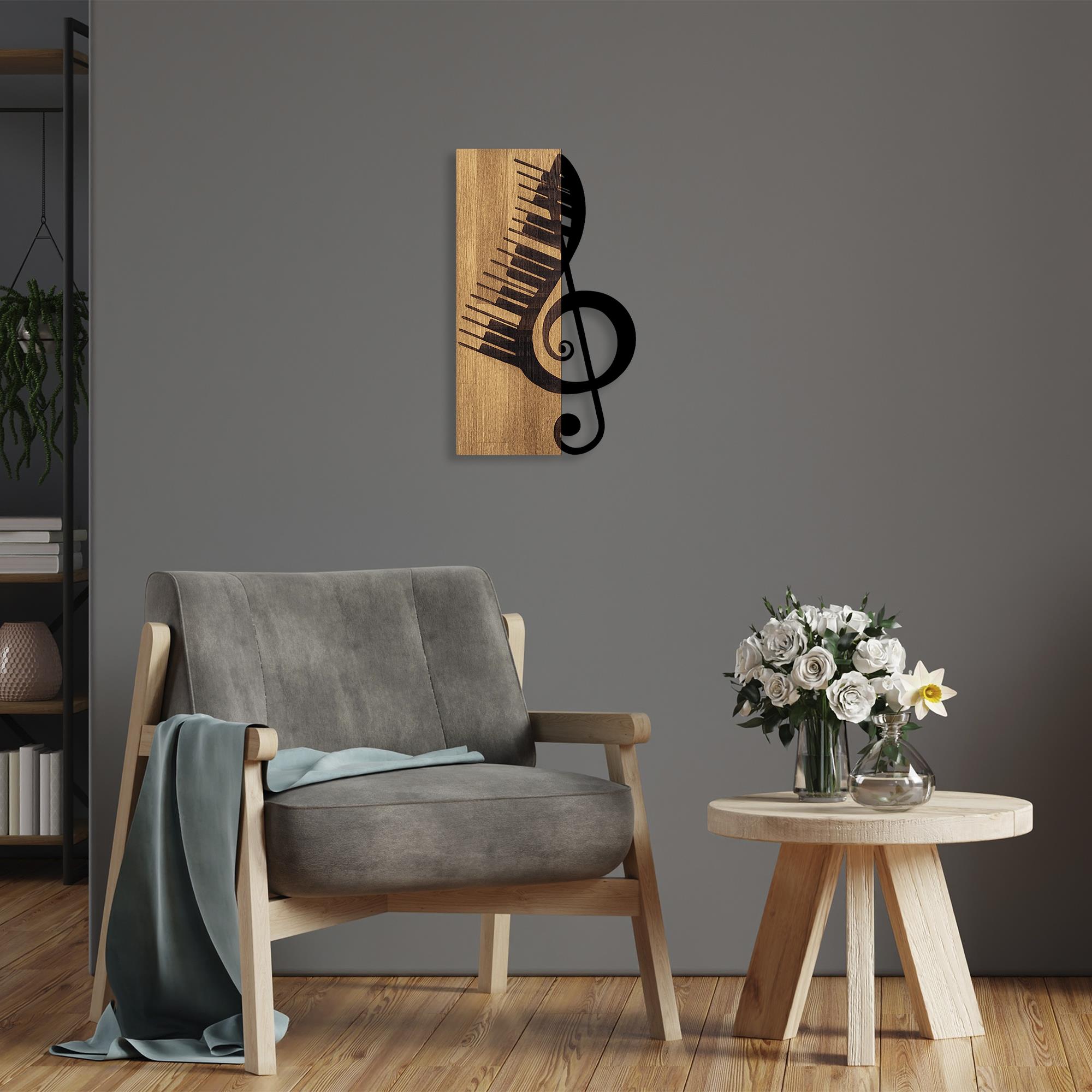 MA-345 METAL AHŞAP DUVAR PANOLARI