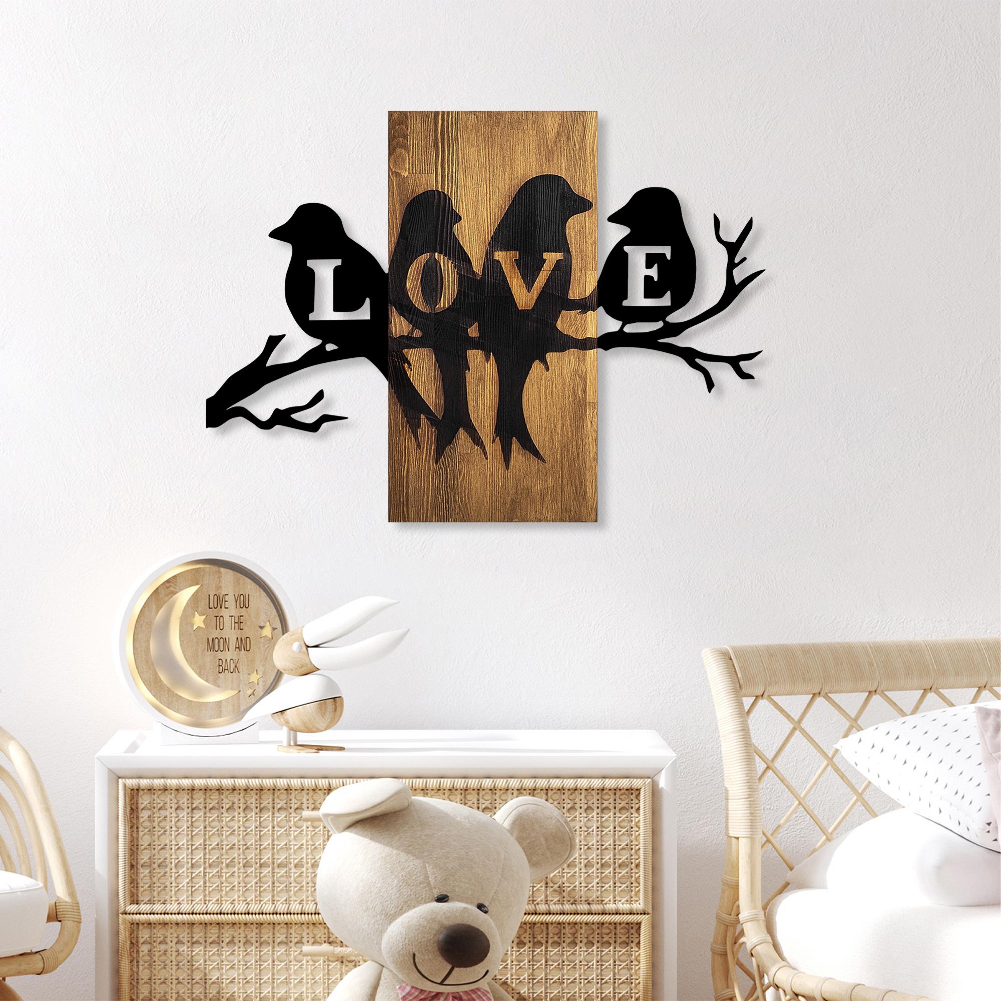 MA-408 METAL AHŞAP DUVAR PANOLARI