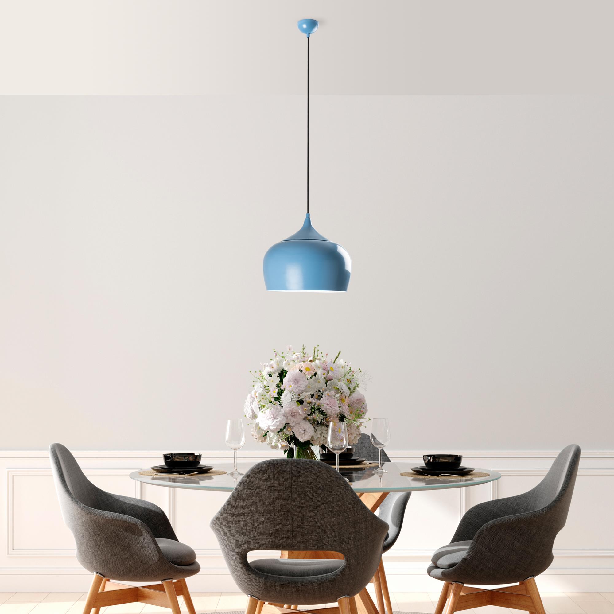 PATINE-3761-LIGHTBLUE, METAL SIVAMA TEKLİ SARKIT