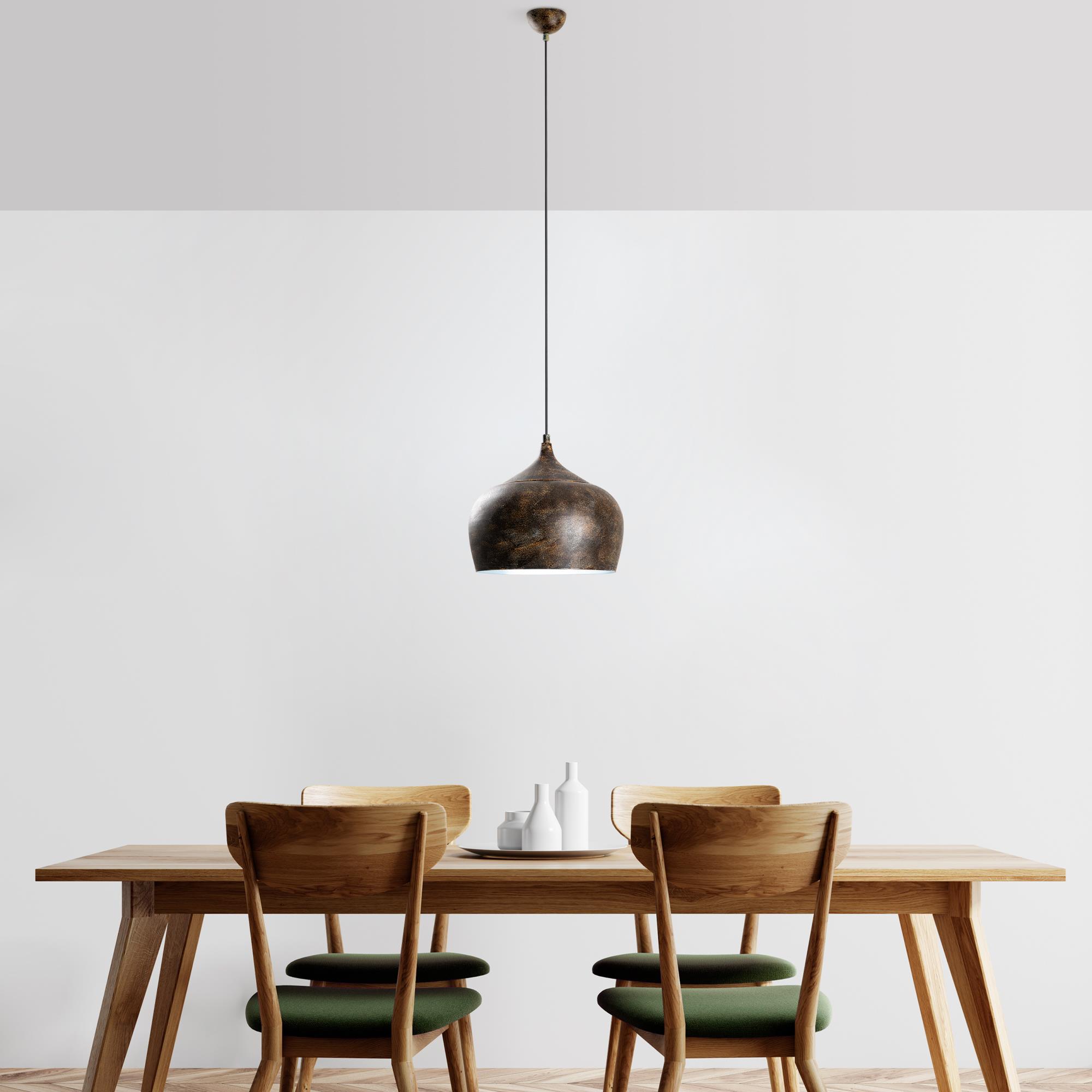 PATINE-3761-RETRO, METAL SIVAMA TEKLİ SARKIT