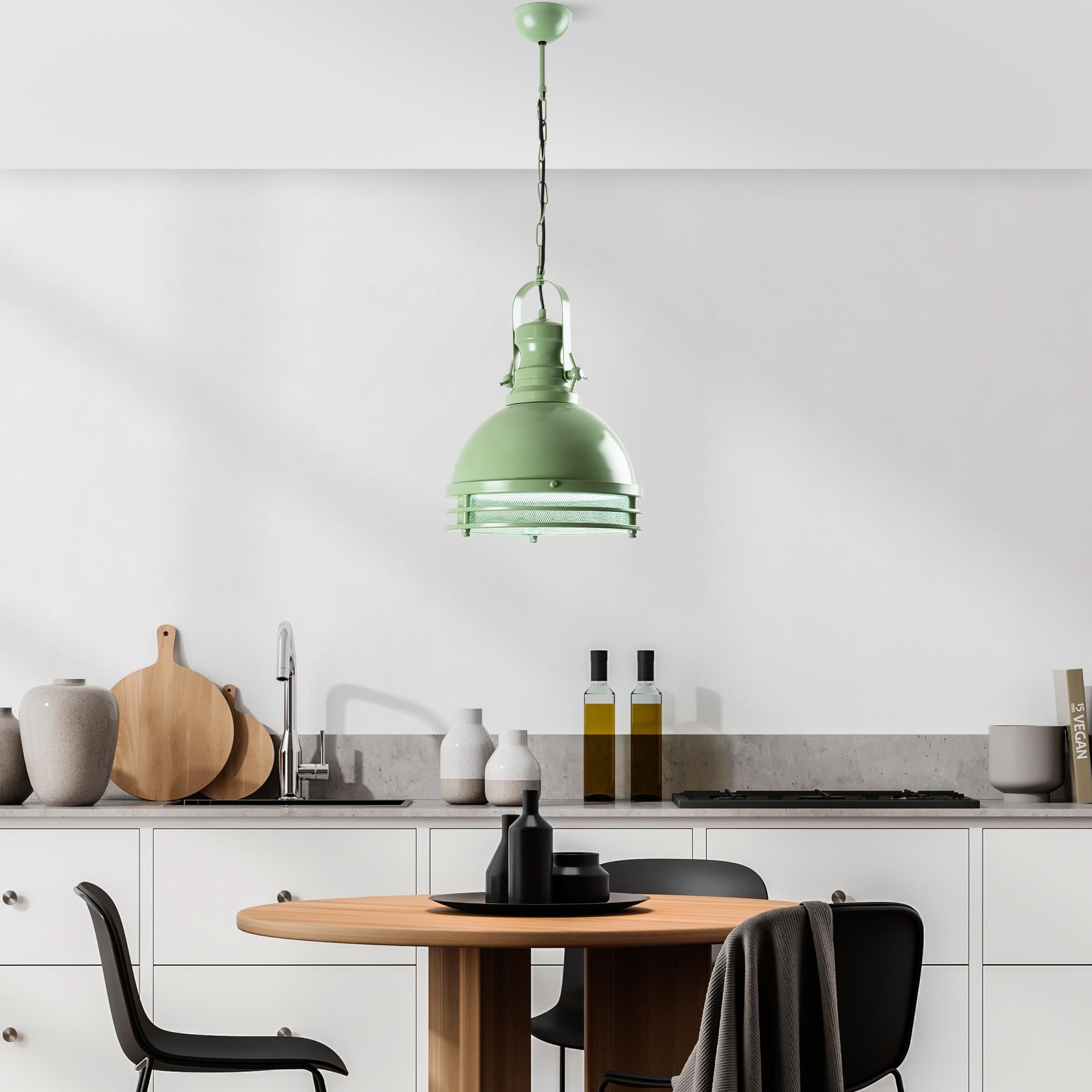 SAGLAM-3762-MINTGREEN, METAL SIVAMA TEKLİ SARKIT