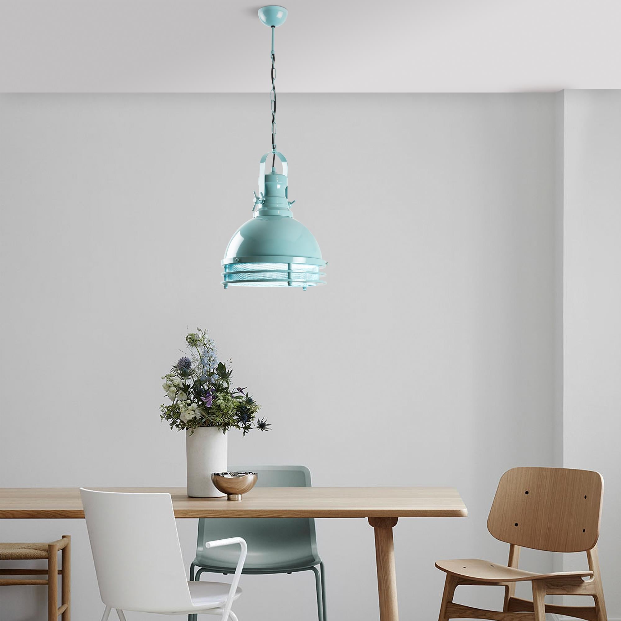 SAGLAM-3762-TURQUOISE, METAL SIVAMA TEKLİ SARKIT