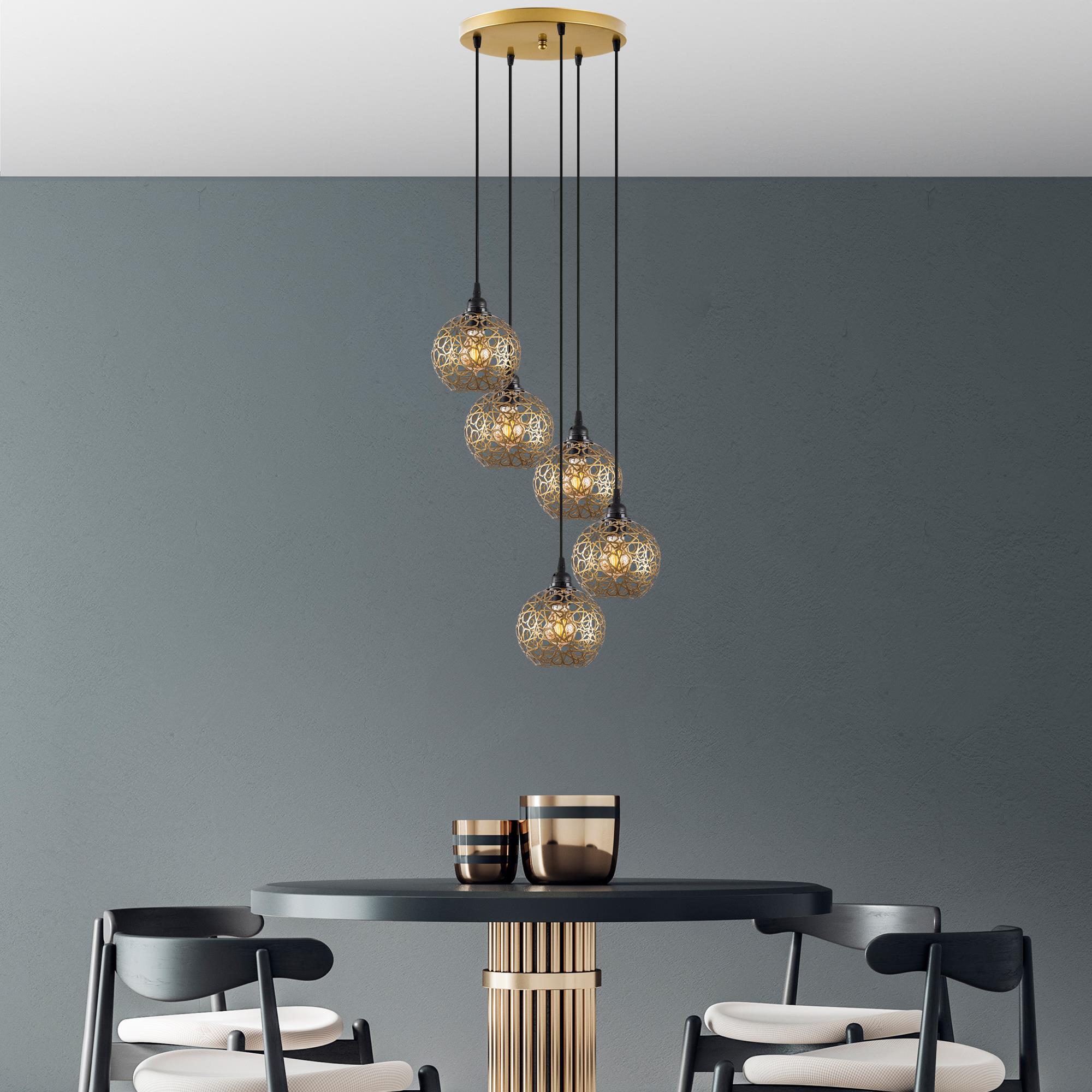 SELCUKLU-MR-790-1, METAL 5'Lİ TEPSİ SARKIT